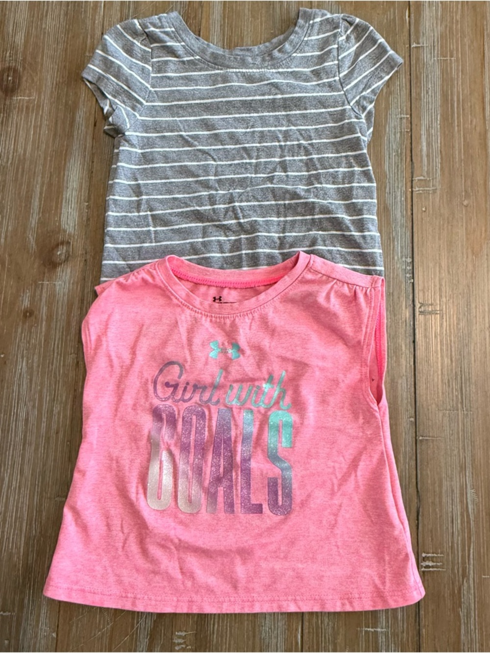 ✨2/$6✨ Baby girl shirt set